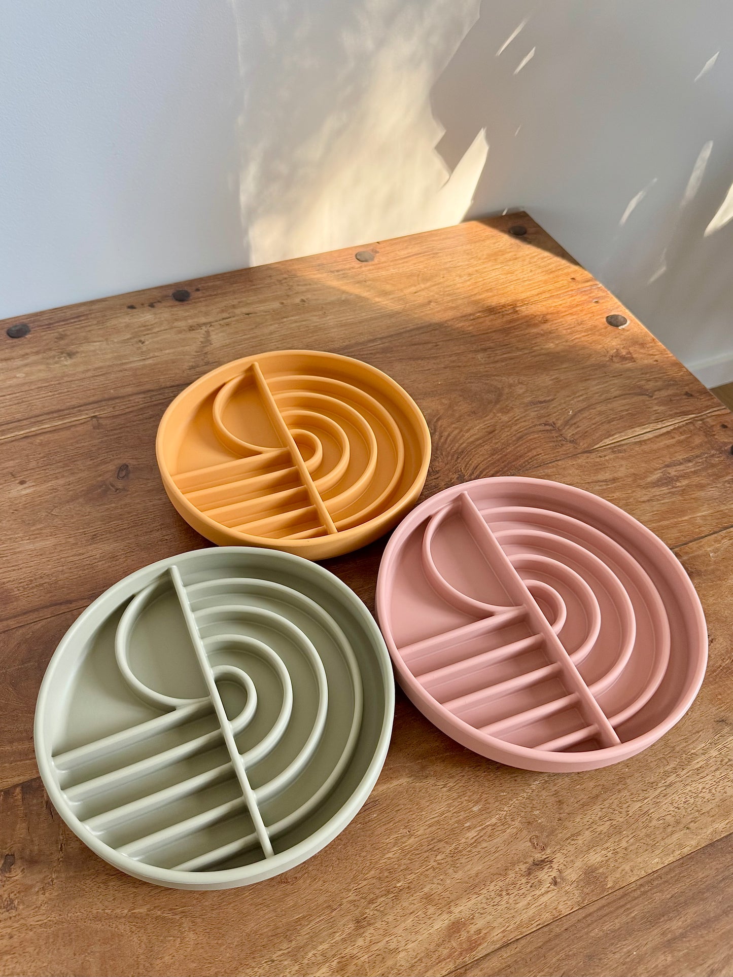 Sunrise Plate - Mauve