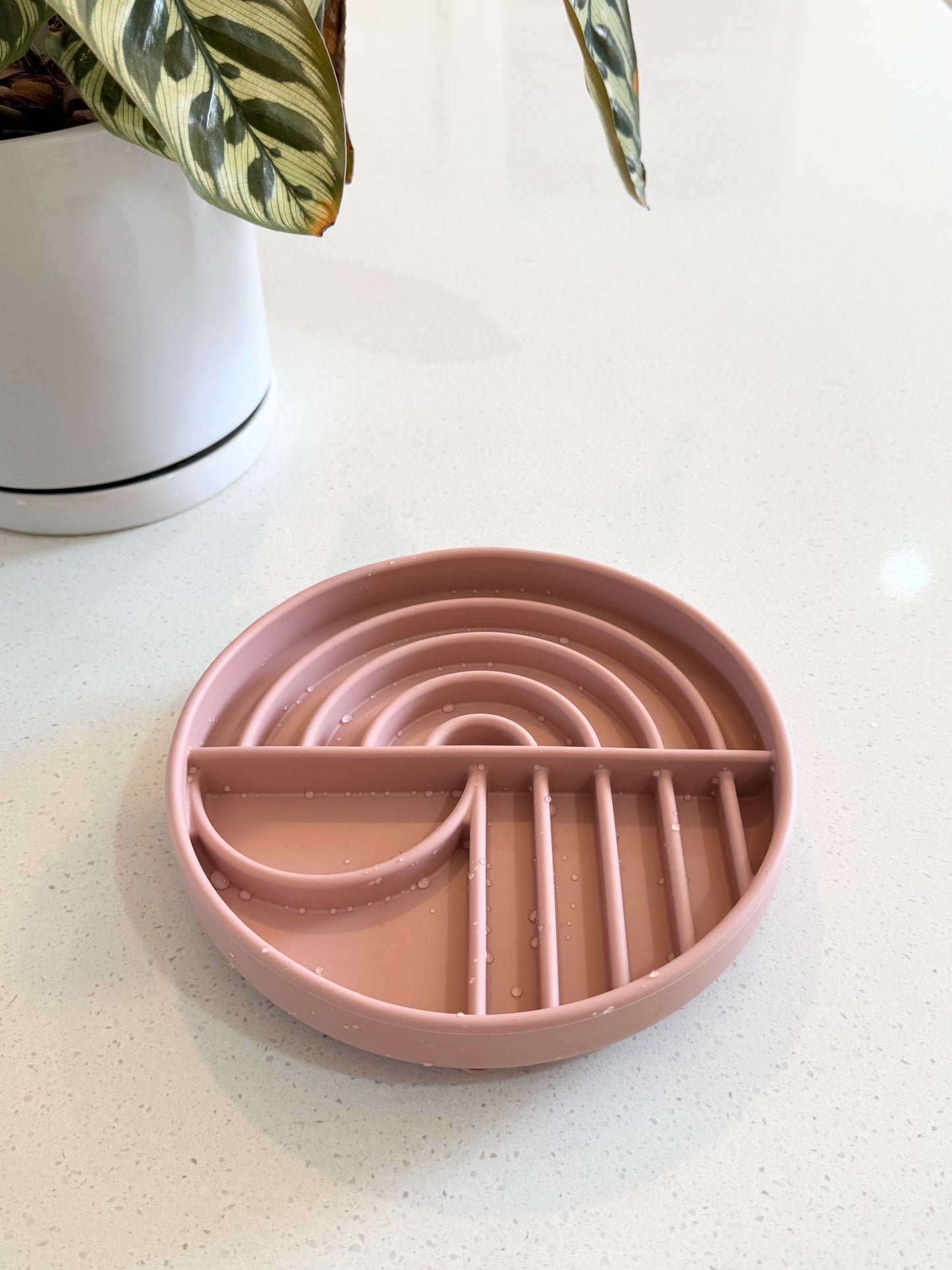 Sunrise Plate - Mauve