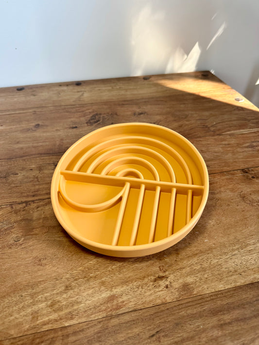 Sunrise Plate - Honey Mustard