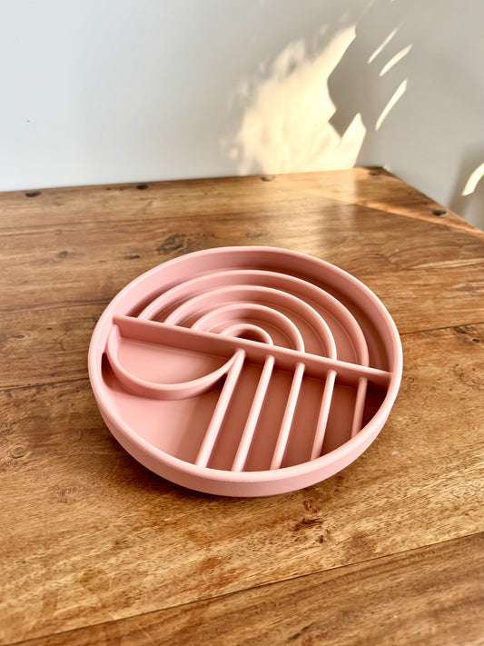 Sunrise Plate - Mauve