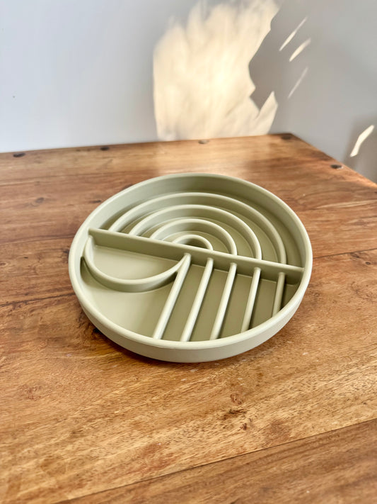 Sunrise Plate - Olive