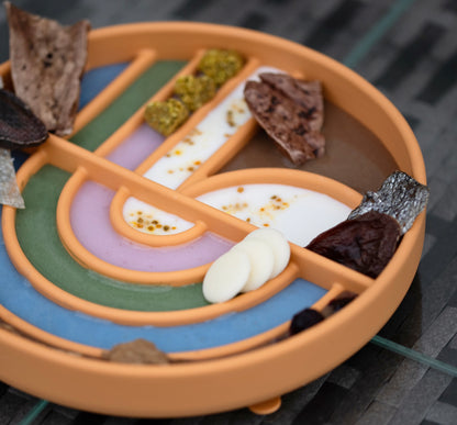 Sunrise Plate - Honey Mustard