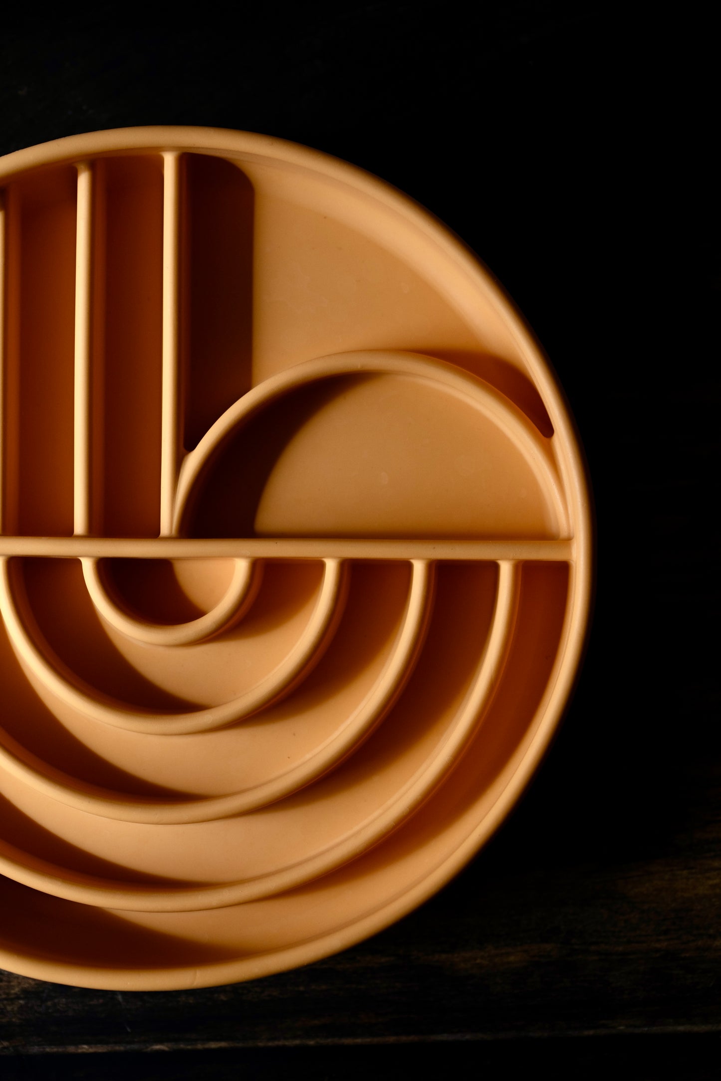 Sunrise Plate - Honey Mustard