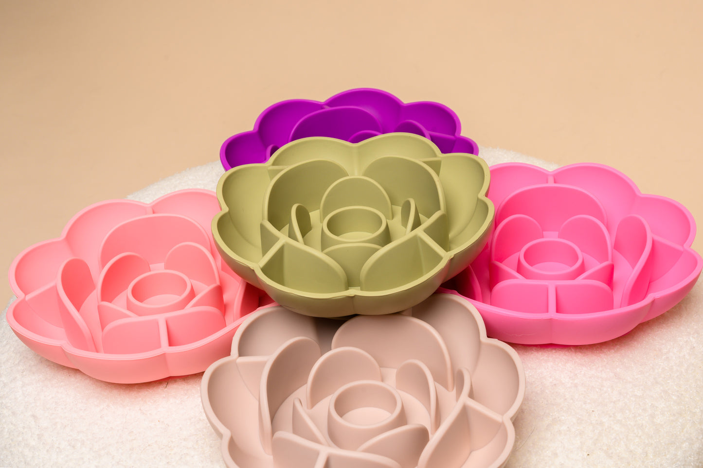 Flower Slow Feeder - Cotton Candy